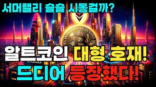 요즘 세력들이 좋아하는 알트코인