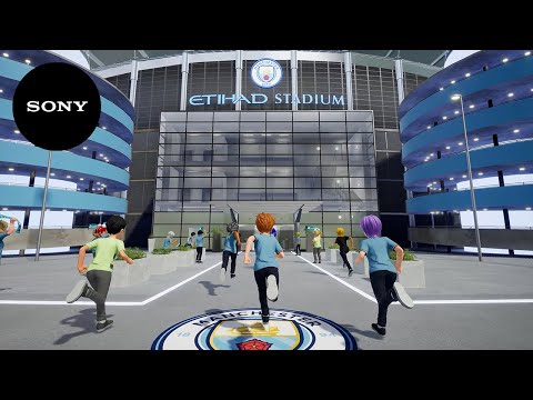 Virtual Fan Engagement: Proof of Concept with Manchester City | CES 2023 | Sony official