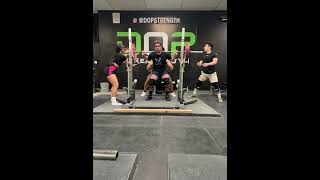 Squat (352lb/160kg) x5 High Bar PR