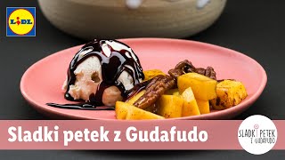 Sladki petek z Gudafudo: Pečen mango s sladoledom