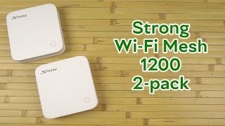 Розпаковка Strong Wi-Fi Mesh 1200 2-pack