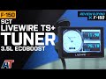 2011-2014 F150 3.5L EcoBoost SCT LiveWire TS+ Tuner Review & Dyno Test