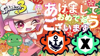 【スプラトゥーン3】2025年も無限スプラ勢で行く！ジェッカス使いのスプラ初めX＆チャレンジマッチ配信！～20250101～ #スプラトゥーン3【女性実況】