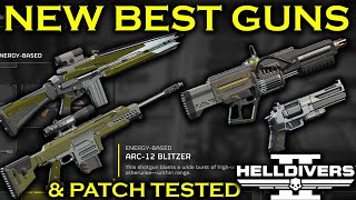 NEW BEST PRIMARY WEAPONS AND PATCH CHANGES TESTED IN HELLDIVERS 2