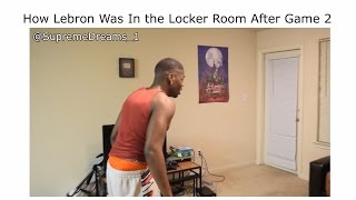 NBA FINALS Lebron/Curry LOCKER ROOM VIDEOS (Full Version ORIGINAL CREATOR) @SupremeDreams_1