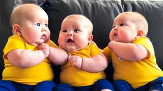 Pure Innocence: Twin Baby's Most Precious Moments - Cute Baby Video || Double Cute