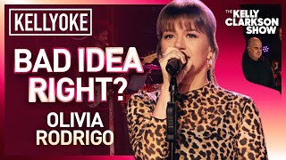 Kelly Clarkson Covers 'bad idea right?' By Olivia Rodrigo | Kellyoke