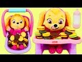 Paw Patrol Baby Skye Plays the Matching Cookies Game!