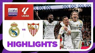 HIGHLIGHT REAL MADRID CF VS Sevilla FC 1-0 highlight LA LIGA SPANYOL 2024