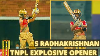 S Radhakrishnan | TNPL Big Hitting Batsman | Batting