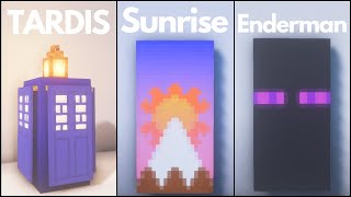 Minecraft: 7 Cool Banner Designs (Tutorial)