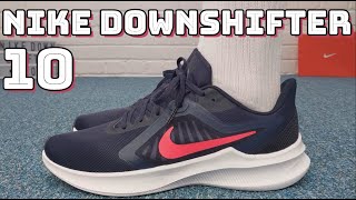 NIKE DOWNSHIFTER 10 REVIEW - On feet, comfort, weight, breathability and price review