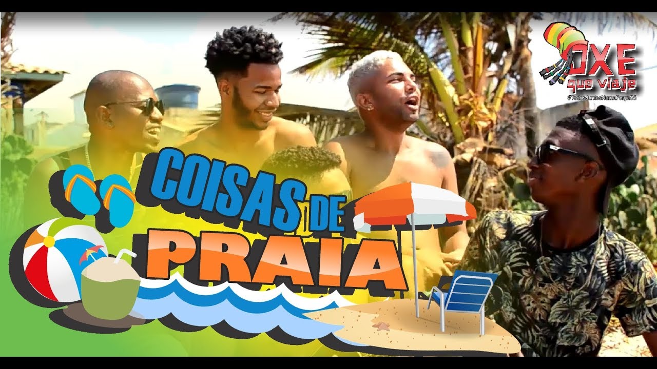 Um Dia Divertido Na Praia Youtube