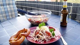 Wurstsalat - Das perfekte Essen im Sommer