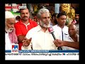 k hamsa starts byelection campaign manorama news