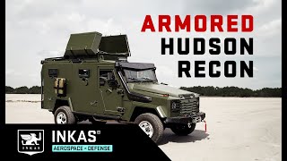 INKAS® Defense Hudson Recon: The Ultimate Armored Personnel Carrier with Integrated Drone Technology