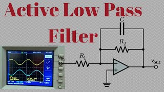 Active Low Pass Filter - EXPERIMENT