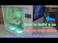 how to build a pc step by step guide for beginners jonsbo d31 STD with digital display screen