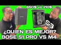 LLEGÓ EL DÍA 😱, BOSE S1 PRO VS CUSTOM AUDIO M4 🔊, CUAL ES MEJOR ?