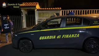 Gdf Rimini: Operazione Popilia. Infiltrazione della criminalità organizzata in riviera romagnola.