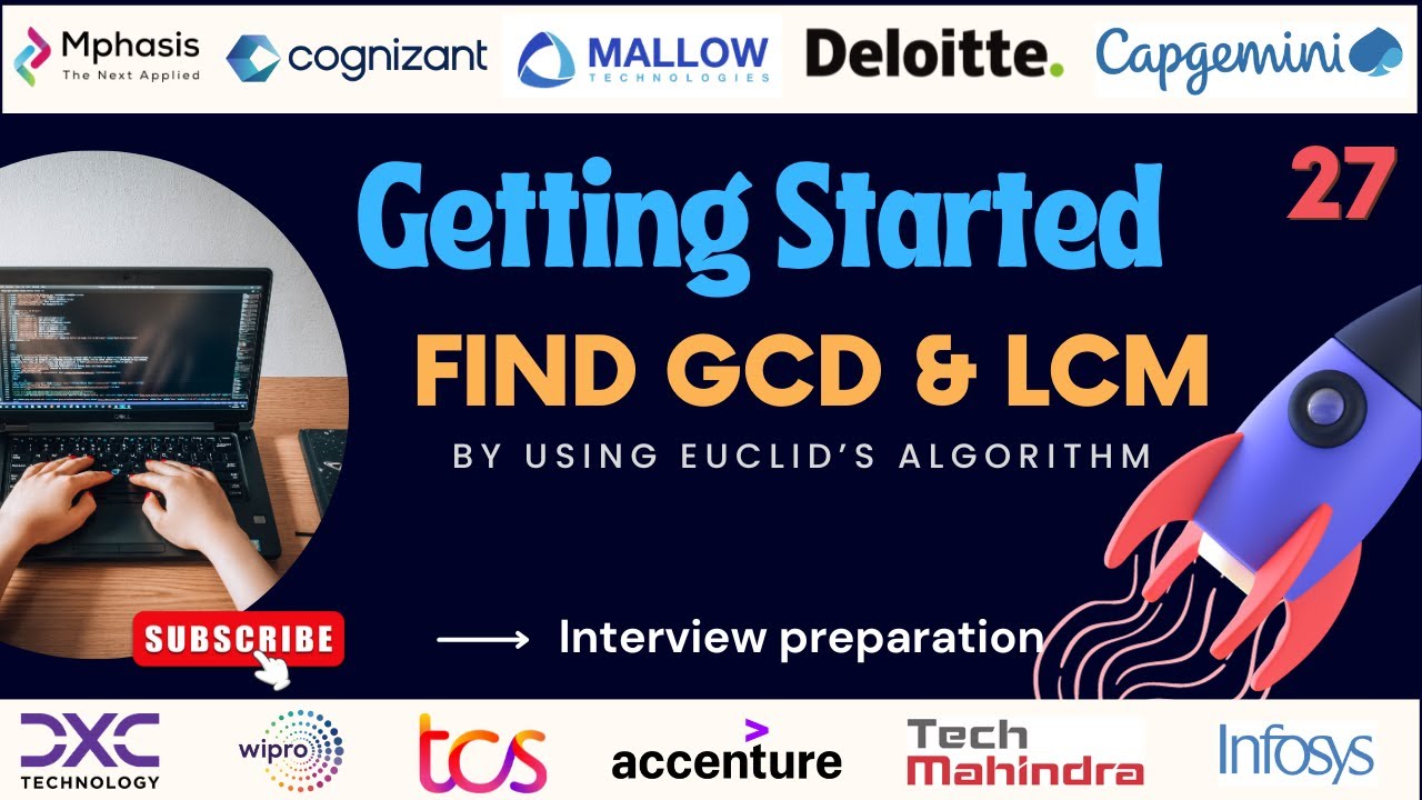 The Optimized Approach To Find Gcd And Lcm In Java English Youtube