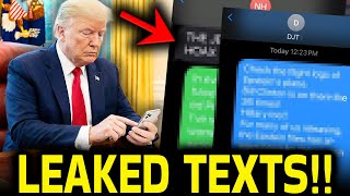 Trump Texts Just LEAKED... It Reveals Everything