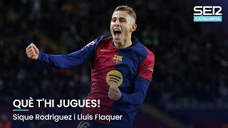 'Què t'hi Jugues!' en directe: golejada del FC Barcelona al València (7-1) i l'anàlisi del trident