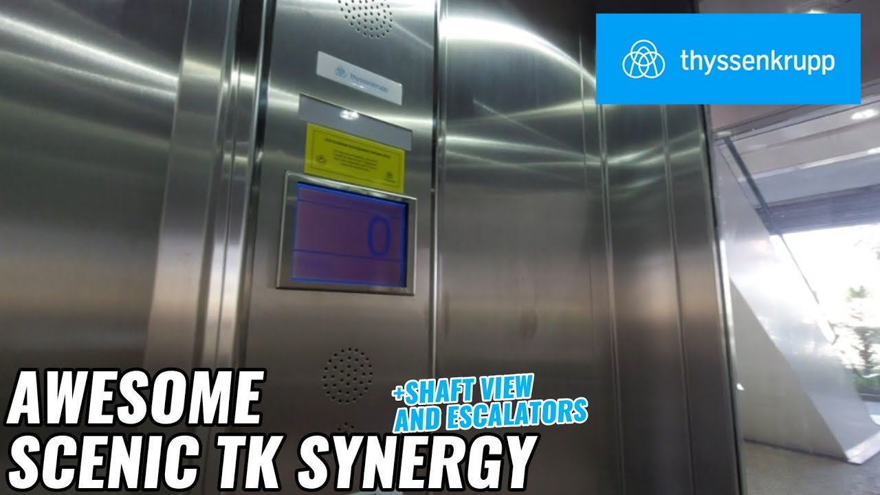 Scenic Thyssenkrupp Synergy MRL Traction Elevator - Park Place Mall ...