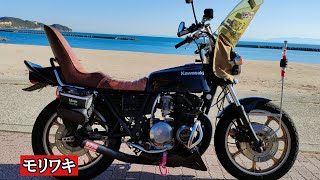 Z400J仕様変更？・Z400FX[モリワキ排気音] Z400GP[雷排気音]