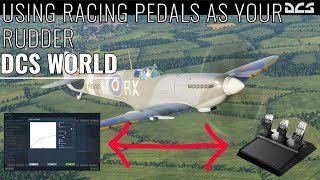 Using Racing Pedals as Rudder Input in DCS World