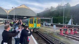 class 313 sussex rambler railtour leaving brighton with many tones