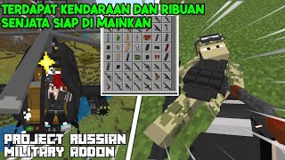 PROJECT RUSSIAN MILITARY NPC ADDON - GUN MODS FOR MINECRAFT PE