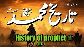 History of prophet Muhammad SAW | Part-1 | تاریخ محمد ﷺ حصہ اول