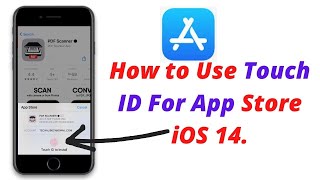 how to use touch id for app store iPhone