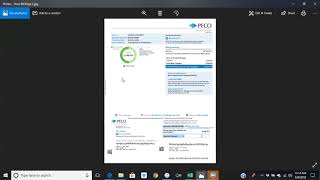 How to read a Peco Bill