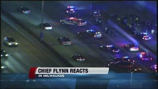 Chief Flynn reacts to protests