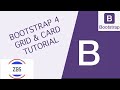 BOOTSTRAP 4 GRID & CARD TUTORIAL | EVERYTHING YOU NEED TO KNOW | BOOTSTRAP TUTORIAL PART 2