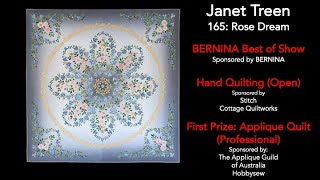 Sydney Quilt Show 2021 Online: Special Awards \u0026 First Prize Winners