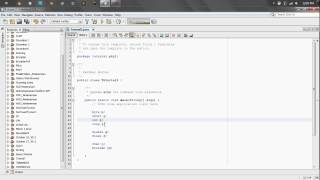 Java Programming Tutorial 2 pt. 1 - Creating Your First Application