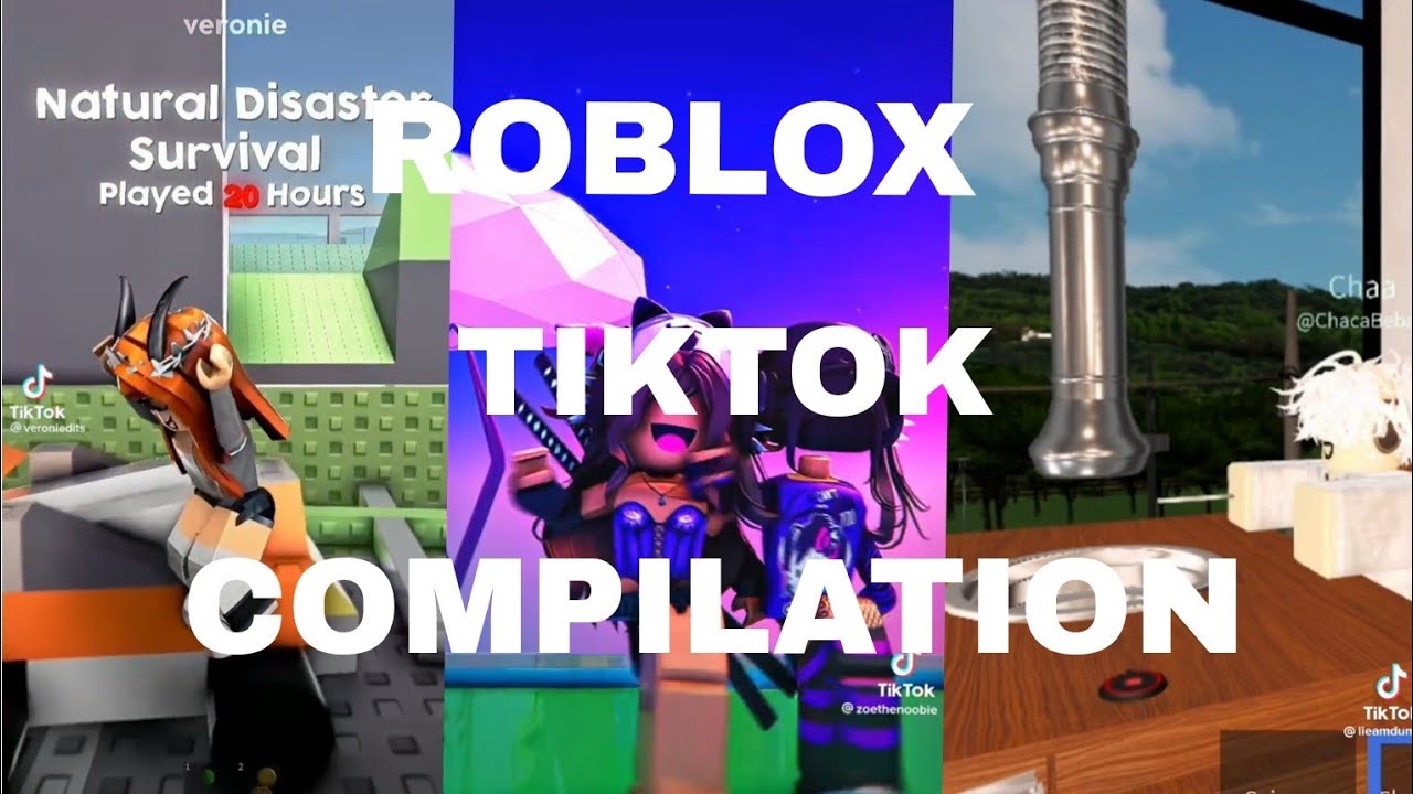 Roblox Tiktok Compilation Youtube