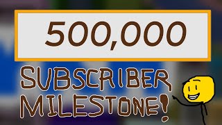 carykh Hitting 500,000 Subscribers!
