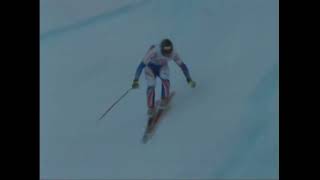 Alpine Skiing - 2005 - Men's Downhill Training - Deneriaz season ending crash in Chamonix