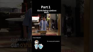 MODERN FAMILY |Gloria being a jealous Mom Part1 #modernfamily #gloriapritchett #mannydelgado #shorts