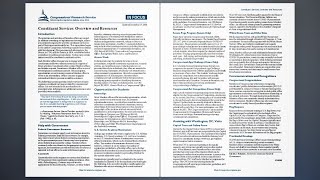 Constituent Services: Overview and Resources