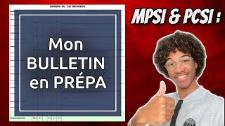 Mon BULLETIN du 1er Semestre : PC ou PSI          ?