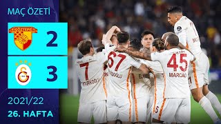 ÖZET: Göztepe 2-3 Galatasaray | 26. Hafta - 2021/22
