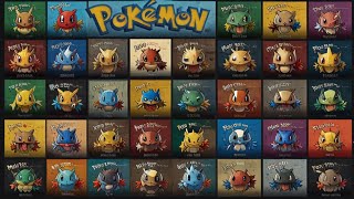 Real life looking Pokémons from every generation  | Ai generated in 2024 by PPPIETRS