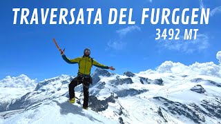 Traversata del Furggen - 3492 mt - Scialpinismo - Via normale da Cervinia (AO) 4K