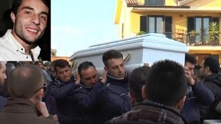 Carinaro (CE) - I funerali di Vincenzo Turco, il 25enne stroncato da un malore (07.03.14)