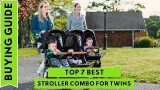 Best Car Seat Stroller Combo For Twins In 2024 || Best Twin Stroller Car Seat Combo 2024